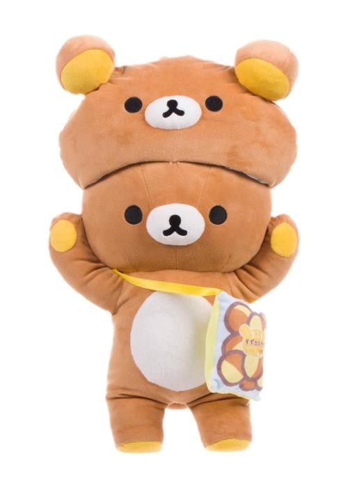 San-X Rilakkuma Plush Rilakkuma in Rilakkuma Kigurumi 15 Inches 1