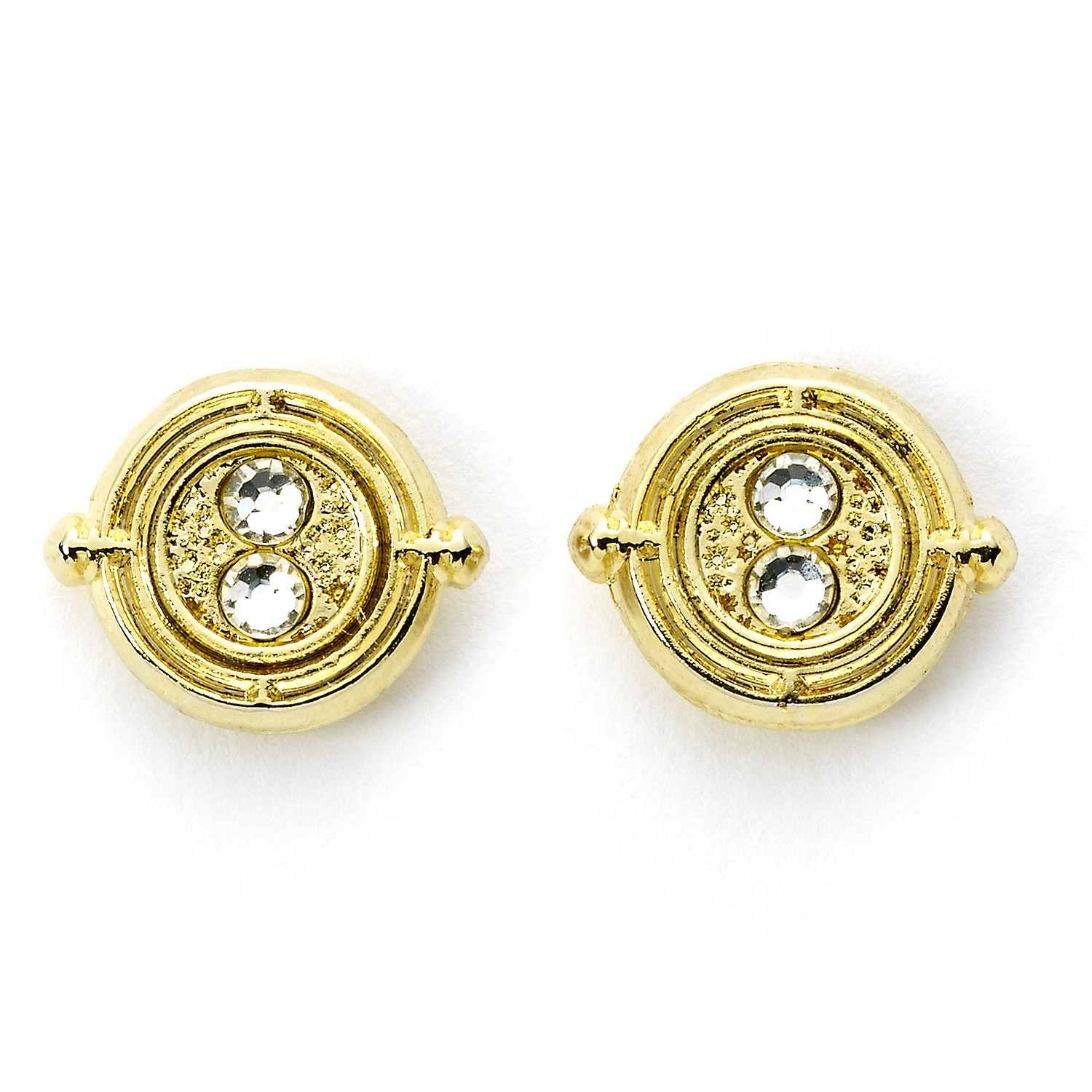 Harry Potter Fixed Time Turner Stud Earrings