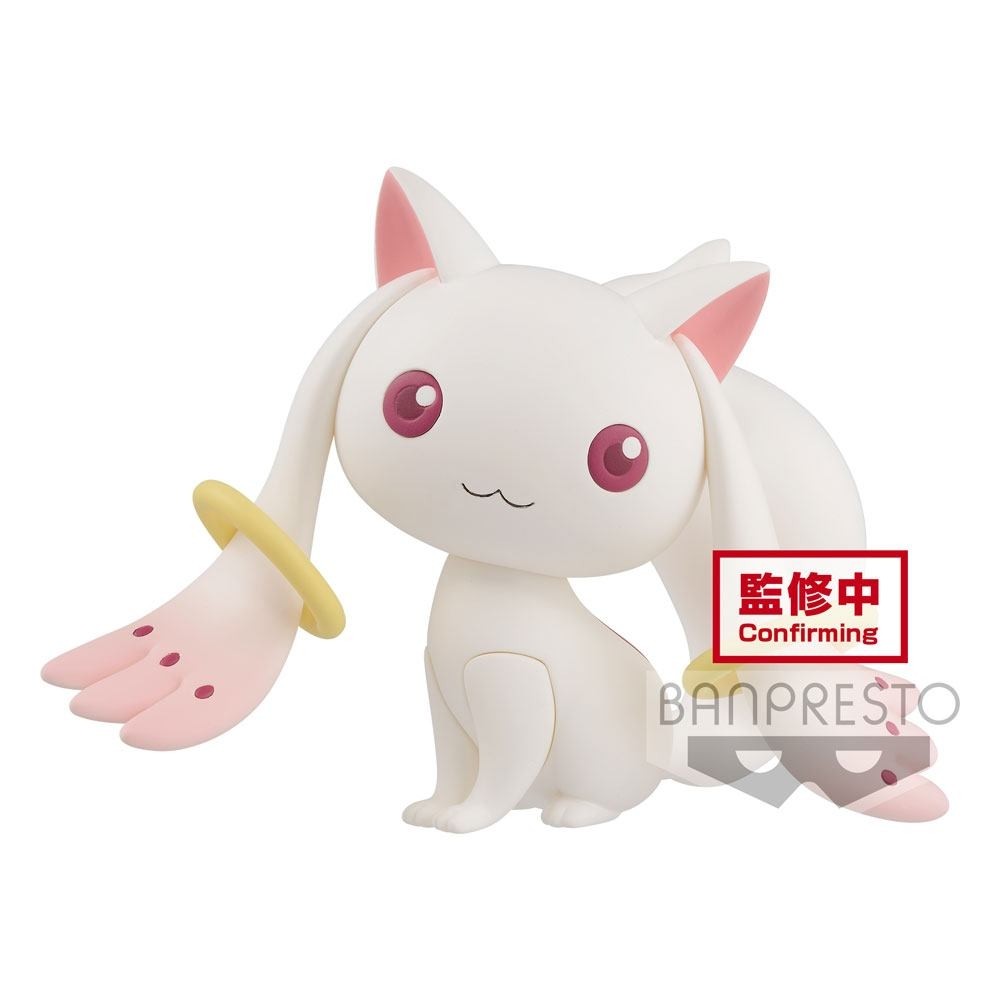Puella Magi Madoka Magica Figure 10th Anniversary Fluffy Puffy Mini Figure Kyubey