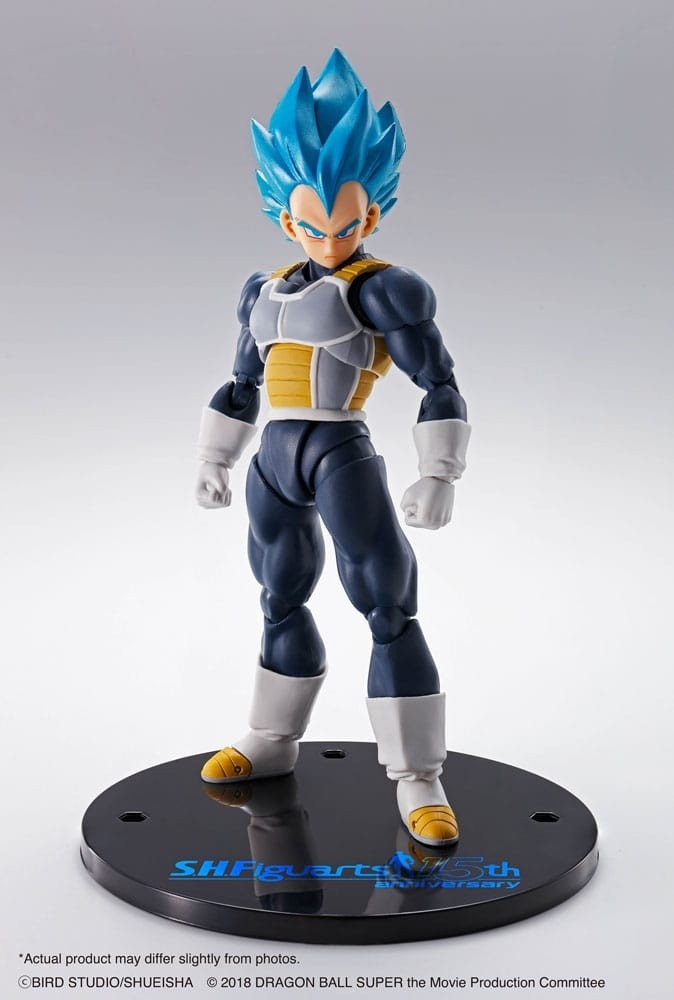 Dragon Ball Z S.H.Figuarts Vegeta Super Saiyan Blue (15th Anniversary Version) 