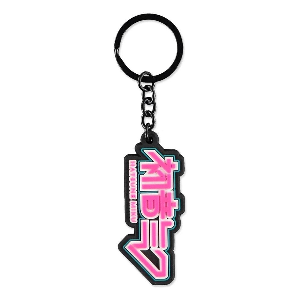 Hatsune Miku - Rubber Keychain - Logo