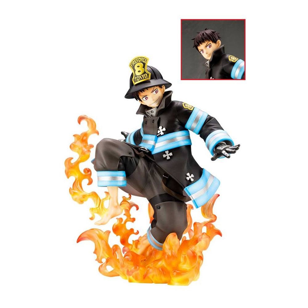 Fire Force ARTFXJ Shinra Kusakabe Glows in the Dark Bonus Edition Statue