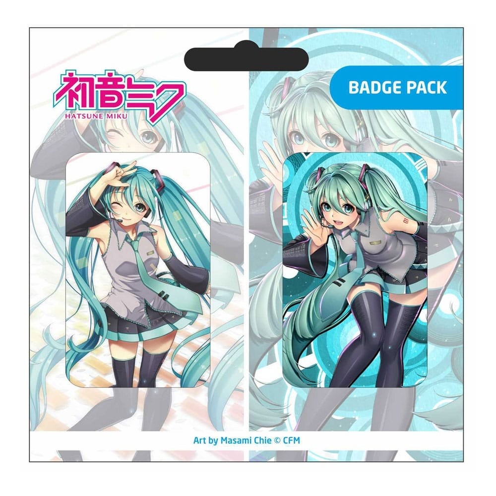 Vocaloid - Pin & Broches Badges Pack - Hatsune Miku