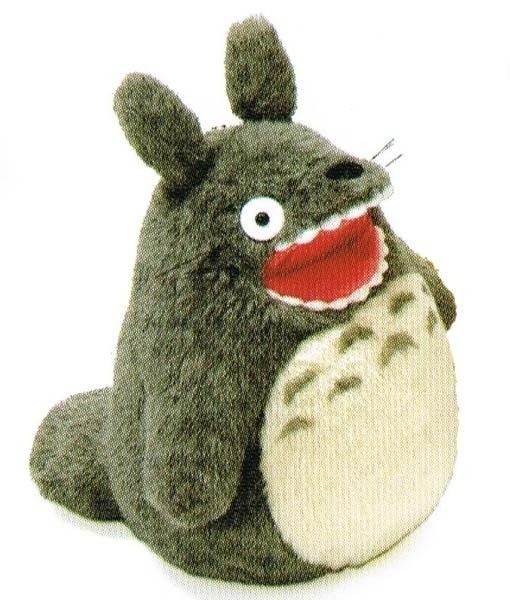 Studio Ghibli Plush Totoro Howling M 28 cm
