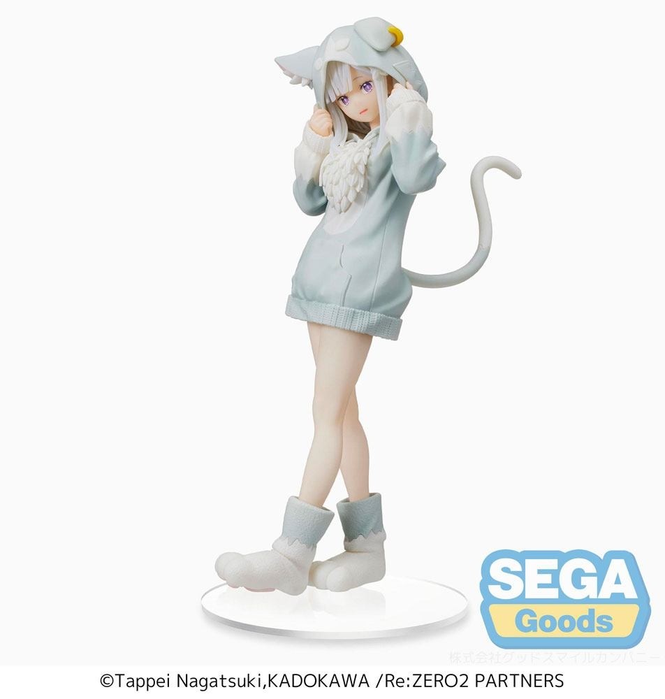 Re:Zero Starting Life in Another World SPM Figure Emilia The Great Spirit Puck