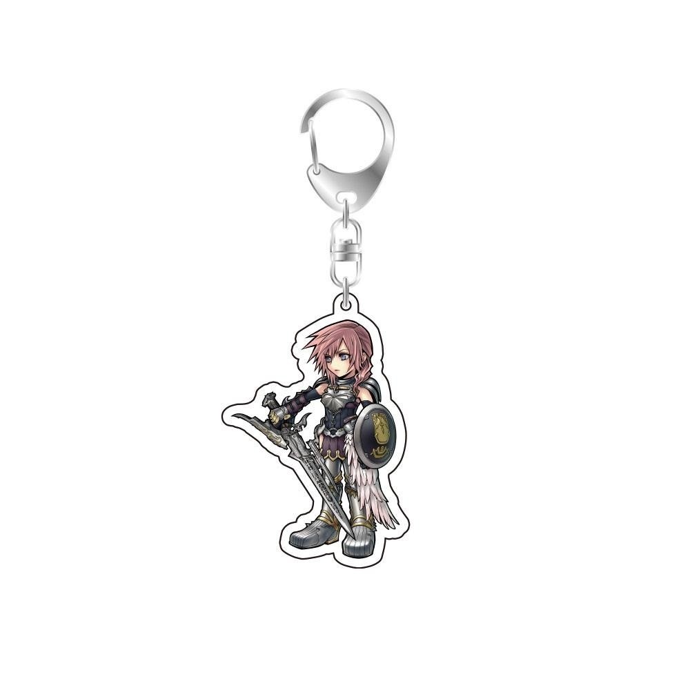 Dissidia Final Fantasy Acrylic Keychain - Lightning