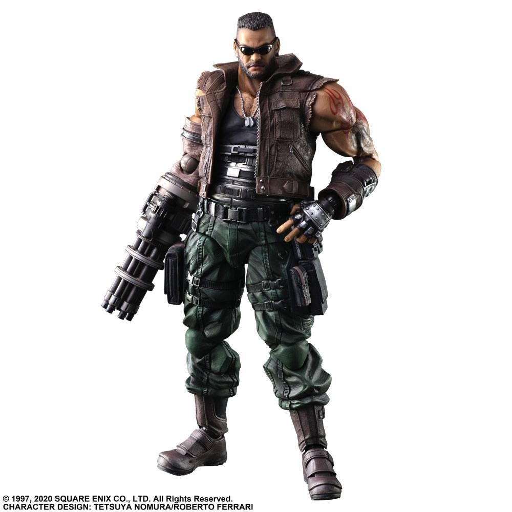 Final Fantasy VII Remake: Play Arts Kai Action Figure Barret Wallace