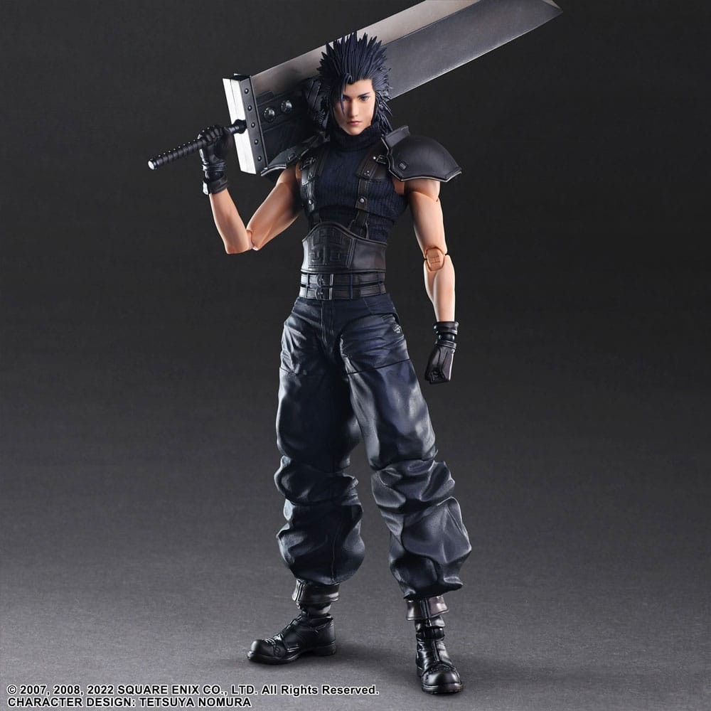 Final Fantasy VII: Crisis Core Reunion Play Arts Kai Action Figure Zack Fair Soldier 1St Class