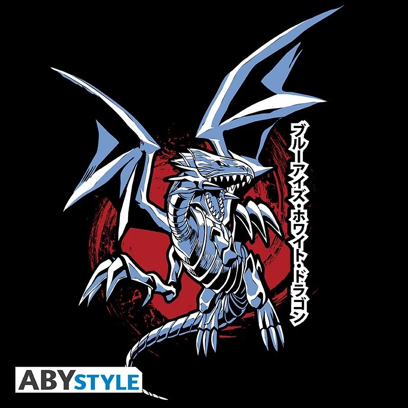 T-SHIRT YU-GI-OH! - "White Dragon" Extra Large