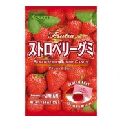 Kasugai Frutia Strawberry Gummy Candy 102g