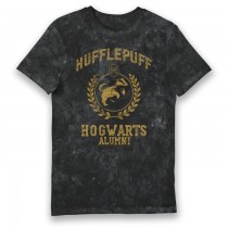 Harry Potter Hufflepuff Hogwarts Alumni Vintage Style Adults T-shirt Large