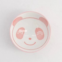 Kawaii Rice Bowl Panda 10.5x5.5cm 200ml Pink