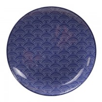 Nippon Blue Plate Dots 25.7x3cm