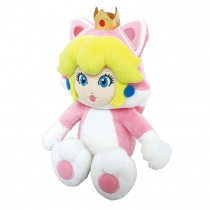 Super Mario: 3D World Series - Neko Cat Peach Plush 10"