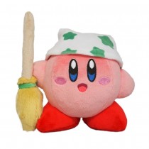 Kirby's Adventure: Kirby of the Stars - Kirby Cleaning Plush 5"
