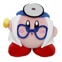 Kirby's Adventure: All Star Collection - Doctor Kirby Plush 5"