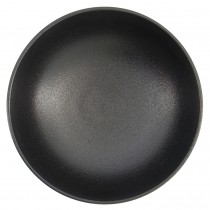 Yuzu Black Round Bowl 16x5.9cm 630ml