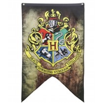 Harry Potter Tapestry Poster Flag Banner 50" x 30" Hogwarts Emblem