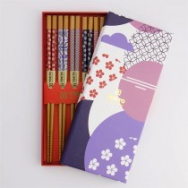 Chopstick Gift Set Circle Flower