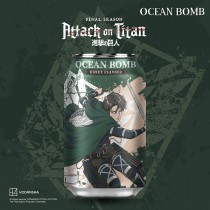 Attack on Titan YHB Ocean Bomb Levi Sparkling Water Honey Flavour 330ml