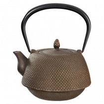 Nanbu Gold Brown Cast Iron Teapot 0.95L