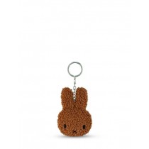 Miffy - Plush Keychain - Flat Teddy Cinnamon - 4 Inches