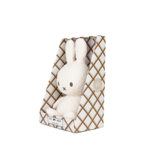 Miffy - Plush - Miffy Quilted Bonbon Cream in Giftbox 9 Inches