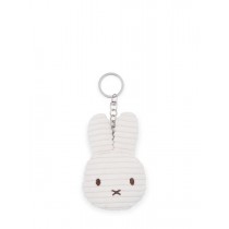 Miffy - Plush Keychain - Flat Corduroy White 4 Inches