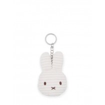 Miffy - Plush Keychain - Flat Corduroy White 4 Inches