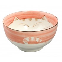 Maneki Neko - Kawaii Bowl Cat bowl 16cm 800ml Pink