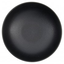 Yuzu Black Round Bowl 18.9x7cm 1000ml
