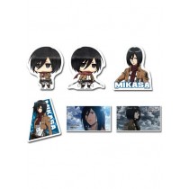 Attack On Titan - Mikasa Die-Cut - Sticker Set