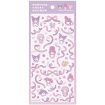Sanrio Popping Party Sticker Sanrio Characters Twilight Purple
