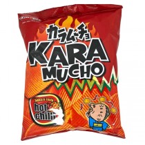 Kara Mucho Spicy & Tasty Hot Chilli Ridge Potato Crisps