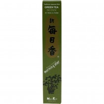 Nippon Kodo - Morning Star - Green Tea - 50 Incense Sticks & Holder