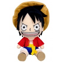 One Piece - Zou Arc Luffy Sitting Plush 7"H