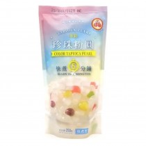 WuFuYuan Bubble Tea Color Tapioca Pearl Flavour 250g