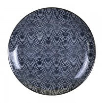 Nippon Black Plate Dots 25.7x3cm