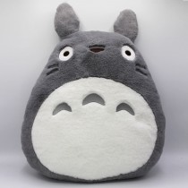 Studio Ghibli Plush Totoro Nakayoshi Grey Cushion