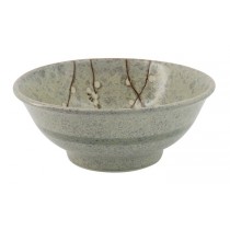 Grey Soshun Moribachi Bowl 24x8cm 1400ml
