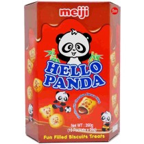 Meiji Hello Panda Chocolate Flavoured Biscuit (26g x 10 packets) 260g
