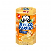 Meiji Hello Panda Caramel Flavoured Biscuits 50g