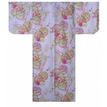 Ladies Kimono - Colorful Circles - Purple