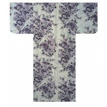 Ladies Yukata - Lily - White