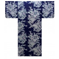 Ladies Yukata - Lily - Navy