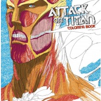 Attack On Titan, Adult Coloring Book by Hajime Isayama