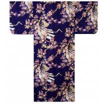 Ladies Yukata - Cherry Princess - Navy