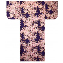 Ladies Yukata - Sakura - Purple