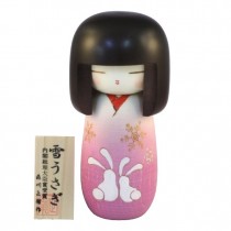 Kokeshi Doll - Yukiusagi Purple