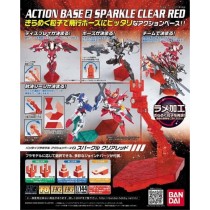 ACTION BASE 2 SPARKLE CLEAR RED for PLASTIC MODEL KIT